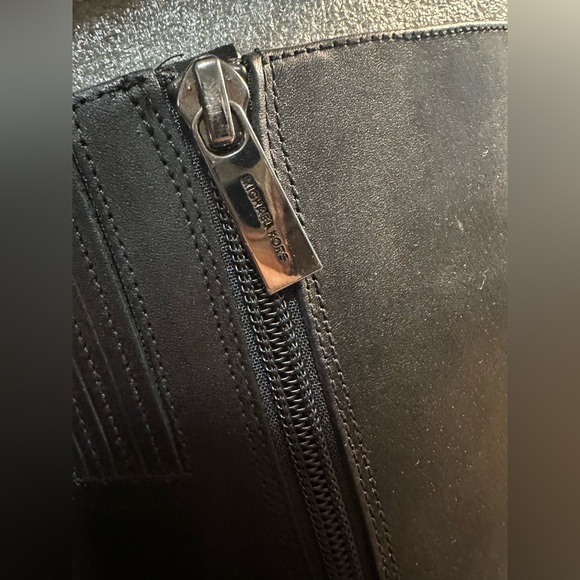 Michael Kors black Leather Arley Riding Boots women size 8.5 - Picture 3 of 8